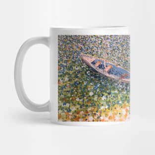 Boy with Boat, painting by Geoff Hargraves Mug